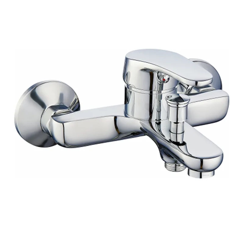 Trójdrożna bateria łazienkowa do montażu na ścianie